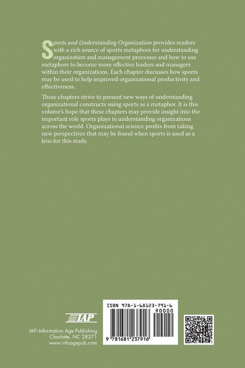 Produktbild: Sports and Understanding Organizations