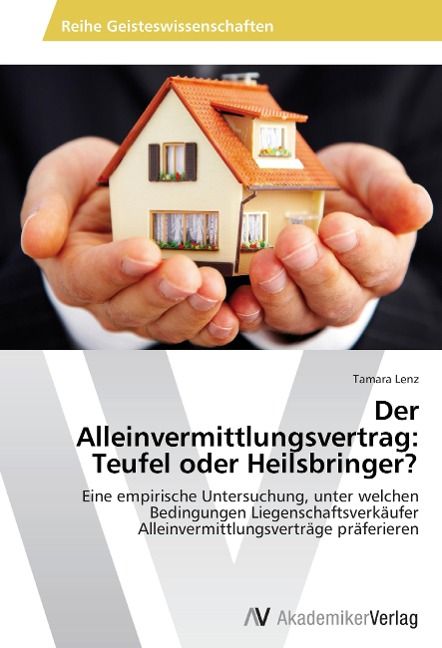 Produktbild: Lenz, T: Alleinvermittlungsvertrag: Teufel oder Heilsbringer
