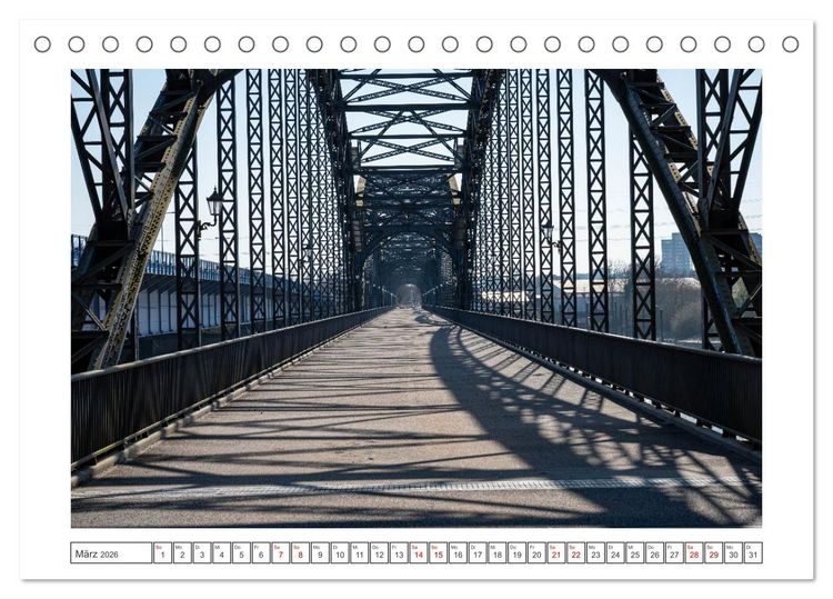 Produktbild: Ikonische Br&uuml;cken zwischen Geschichte und Gegenwart (Tischkalender 2026 DIN A5 quer), CALVENDO Monatskalender