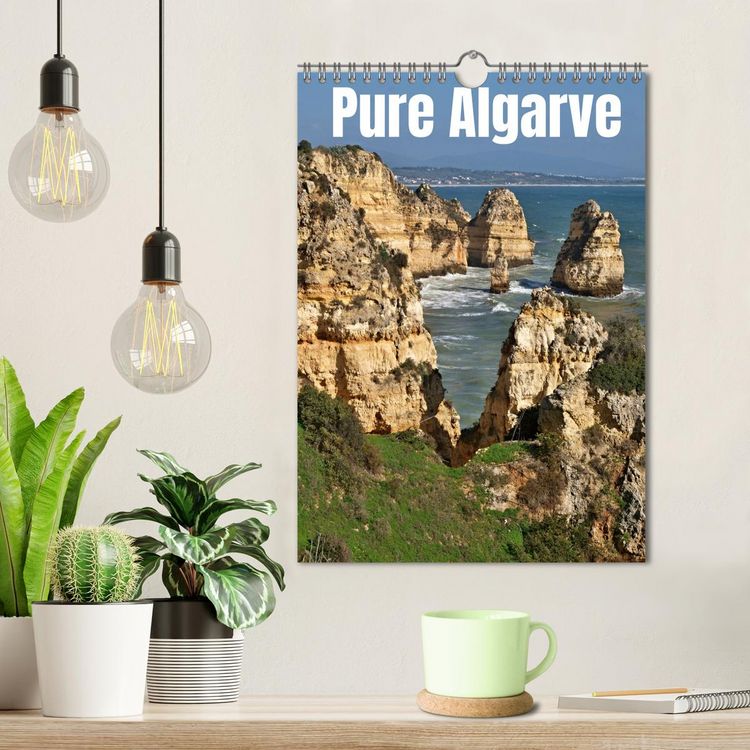 Produktbild: Pure Algarve (Wall Calendar 2026 DIN A4 portrait), CALVENDO 12 Month Wall Calendar