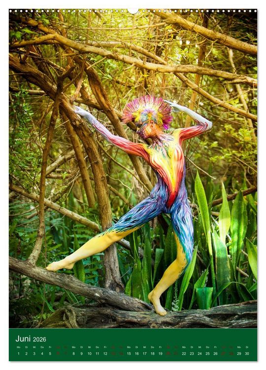Produktbild: Tropical Artventures (hochwertiger Premium Wandkalender 2026 DIN A2 hoch), Kunstdruck in Hochglanz