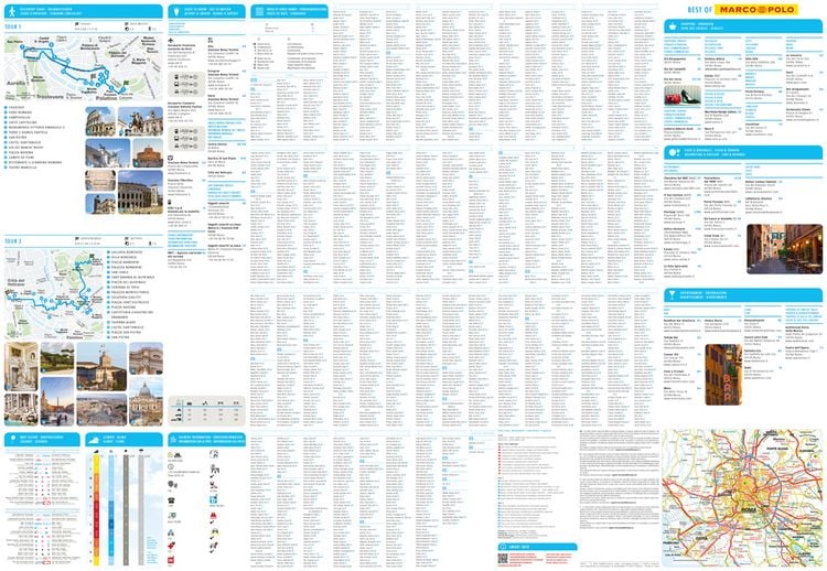 Produktbild: MARCO POLO Cityplan Rom 1:12.000