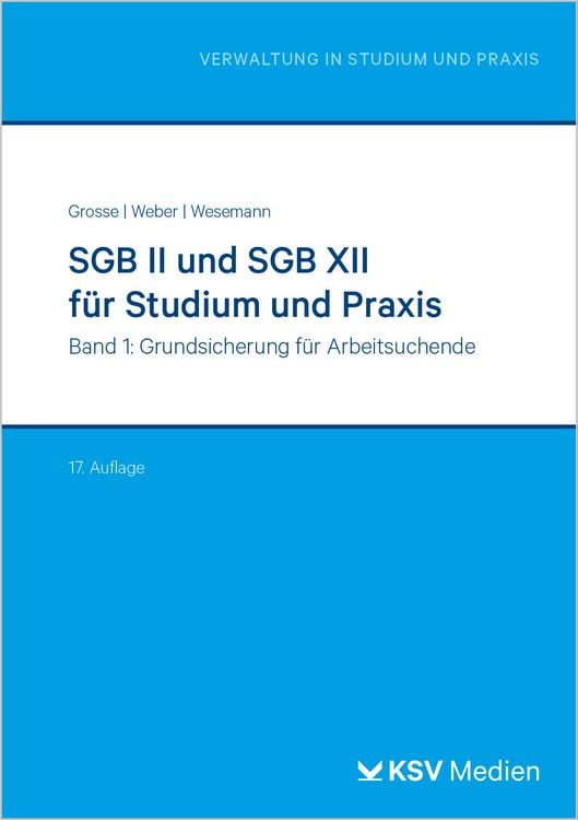 Produktbild: SGB II und SGB XII f&uuml;r Studium und Praxis (Bd. 1/3)