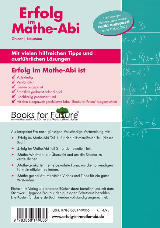 'Erfolg Im Mathe-Abi 2025 Hessen Grundkurs Prüfungsteil 1 ...