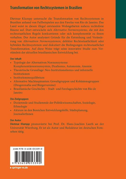 Produktbild: Transformation von Rechtssystemen in Brasilien