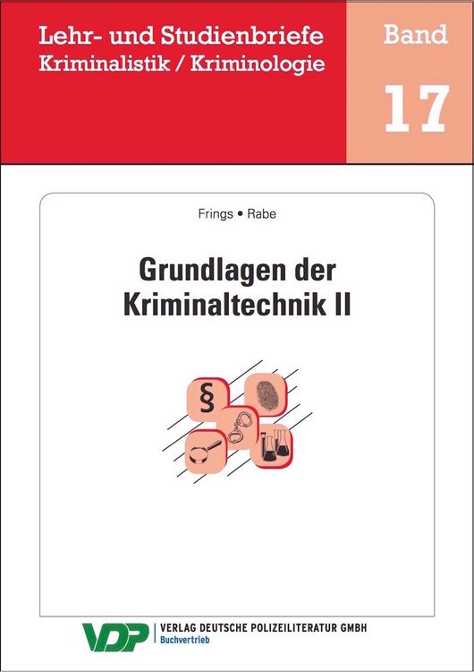 Produktbild: Grundlagen der Kriminaltechnik II