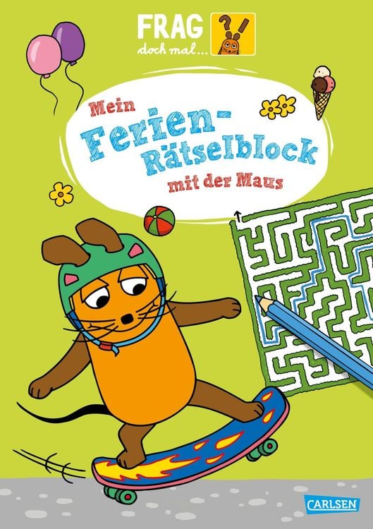Bild vom Artikel Frag doch mal ... die Maus: Mein Ferien-Rätselblock mit der Maus vom Autor Christine Mildner