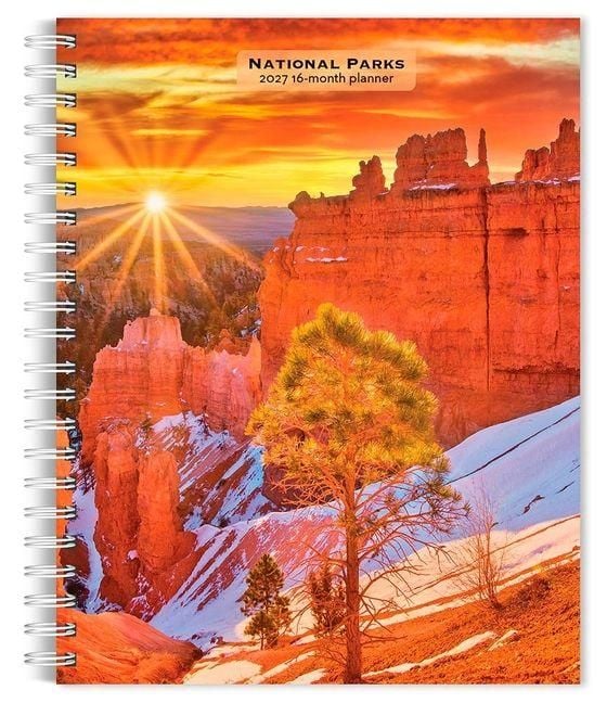 Produktbild: National Parks 2027 6 X 7.75 Inch Spiral-Bound Wire-O Weekly Engagement Planner Calendar New Full-Color Image Every Week