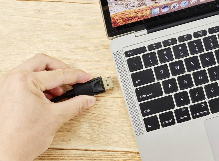 Produktbild: Renkforce DisplayPort Anschlusskabel DisplayPort Stecker, DisplayPort Stecker 2.00 m Schwarz DisplayPort-Kabel