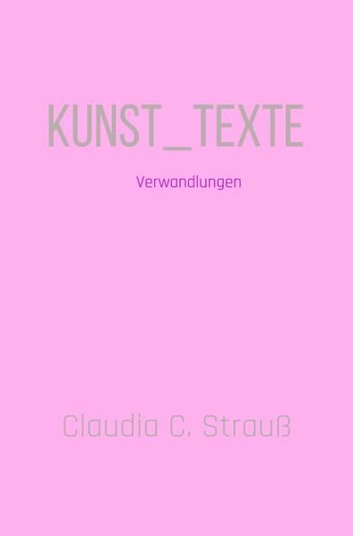 Produktbild: Kunst_Texte