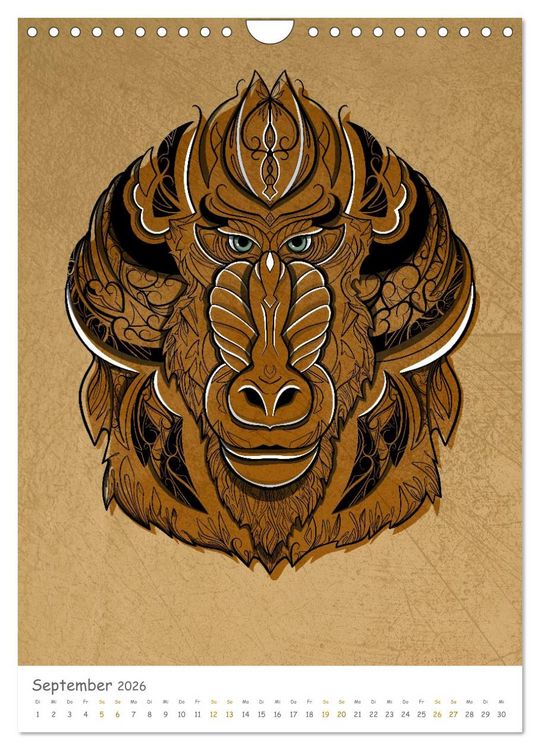 Produktbild: Fauna Fantastica (Wandkalender 2026 DIN A4 hoch), CALVENDO Monatskalender
