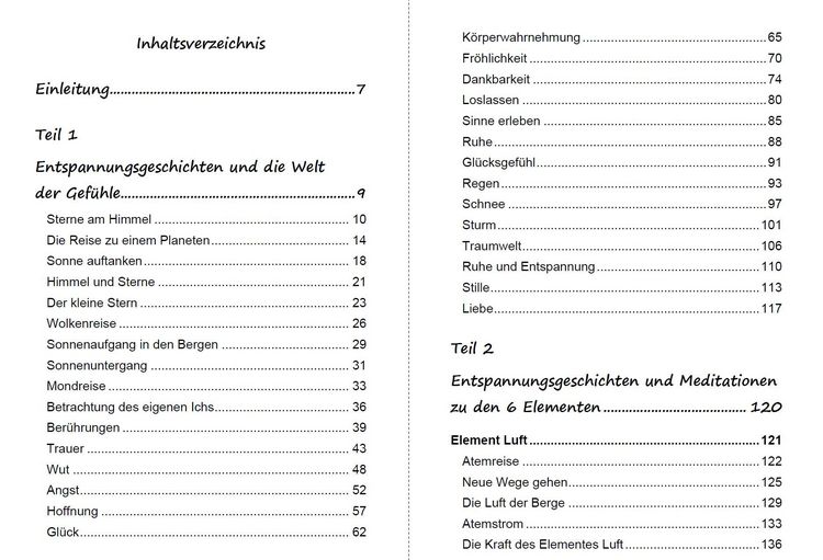 Produktbild: 60 Entspannungsgeschichten in die Welt der Gef&uuml;hle und zu den 6 Elementen