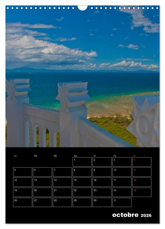 Produktbild: Paysages cal&eacute;doniens (Calendrier mural 2026 DIN A3 horizontal), CALVENDO calendrier mensuel