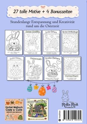 Produktbild: Malen nach Zahlen Ostern - Malbuch f&uuml;r Kinder Ostermalbuch - Ostern Malbuch f&uuml;r Kinder ab 6