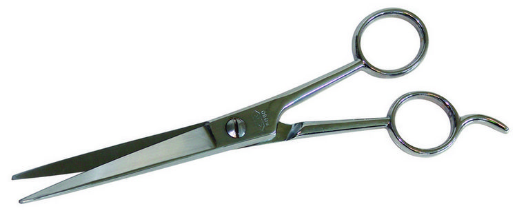 Produktbild: C.K Extrascharfe Haarschneideschere, spitz mit Kockade, 180mm L&auml;nge C8080