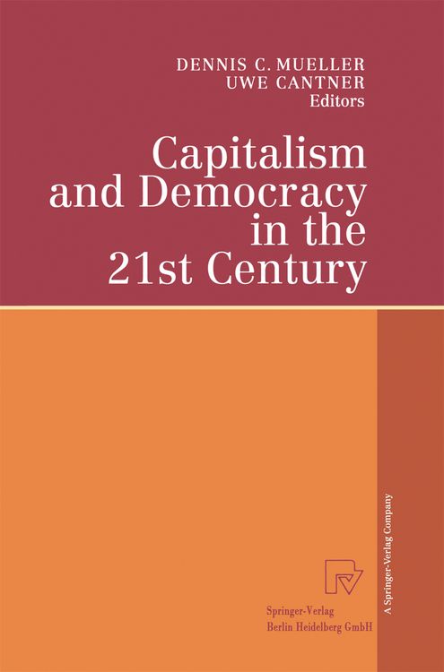 Produktbild: Capitalism and Democracy in the 21st Century