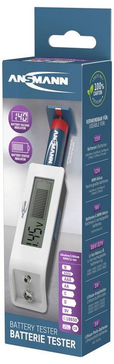 Produktbild: Ansmann Batterietester Comfort Check 1900-0110