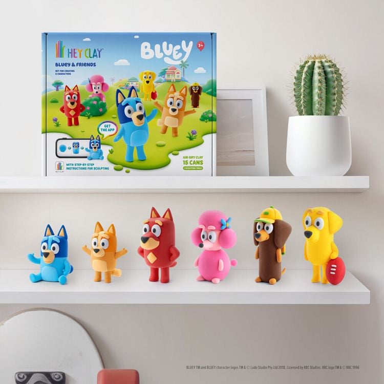 Produktbild: Hey Clay Bluey Set 15 Dosen