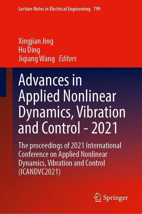Produktbild: Advances in Applied Nonlinear Dynamics, Vibration and Control -2021
