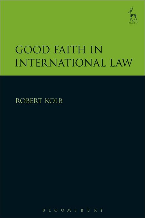 Produktbild: Good Faith in International Law