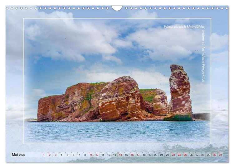 Produktbild: Insel Gedanken (Wandkalender 2026 DIN A3 quer), CALVENDO Monatskalender