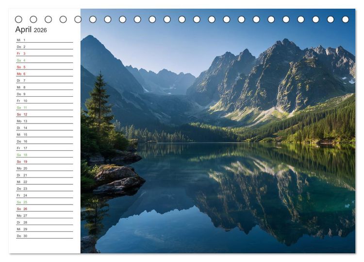 Produktbild: Gr&uuml;ne Zukunft (Tischkalender 2026 DIN A5 quer), CALVENDO Monatskalender