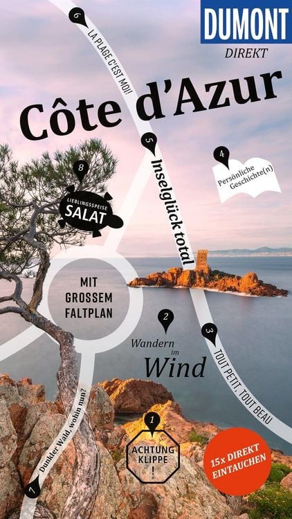 Produktbild: DUMONT direkt Reisef&uuml;hrer C&ocirc;te d&acute;Azur