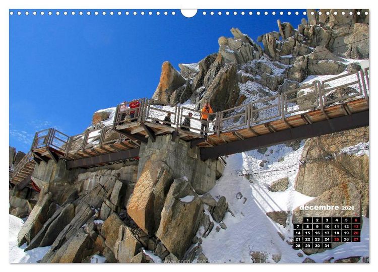 Produktbild: Les paysages de montagne Haute-Savoie (Calendrier mural 2026 DIN A3 vertical), CALVENDO calendrier mensuel