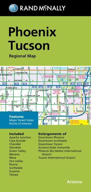 Produktbild: Rand Mcnally: Rand McNally Folded Map: Phoenix Tucson Region