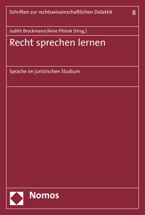 Produktbild: Recht sprechen lernen