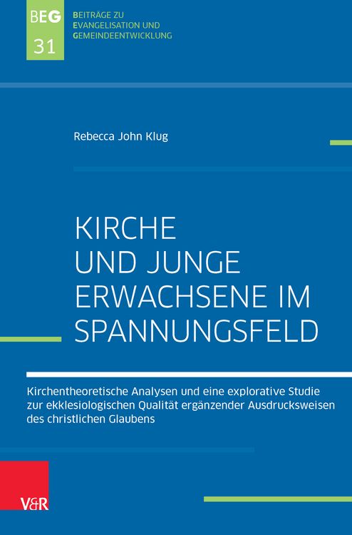 Produktbild: Kirche und Junge Erwachsene im Spannungsfeld