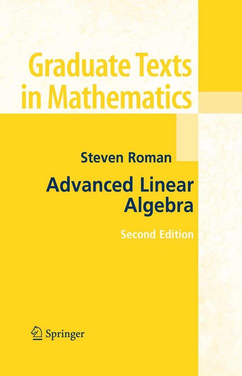 Produktbild: Advanced Linear Algebra