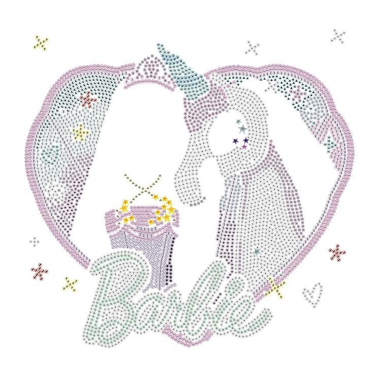 Produktbild: Diamond Dotz Barbie mit Einhorn