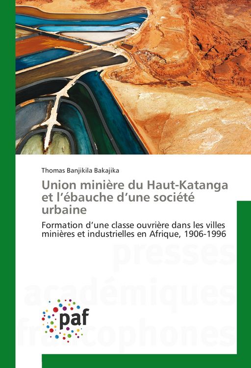 Produktbild: Union mini&egrave;re du Haut-Katanga et l'&eacute;bauche d'une soci&eacute;t&eacute; urbaine