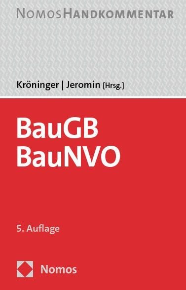 Produktbild: Baugesetzbuch, Baunutzungsverordnung: BauGB, BauNVO