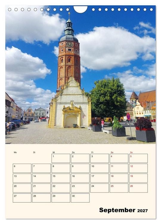 Produktbild: Luckau &ndash; Herz der Niederlausitz (Wandkalender 2027 DIN A4 hoch), CALVENDO Monatskalender
