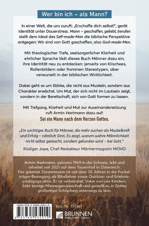 Produktbild: Mann - geschaffen, geliebt, berufen