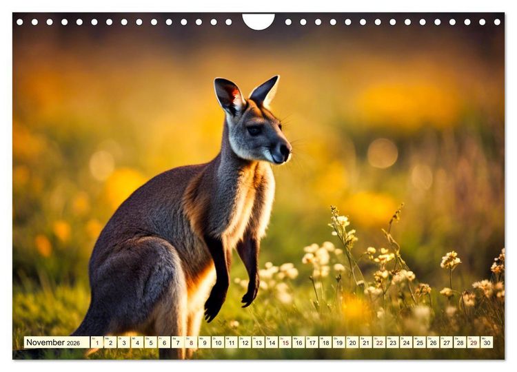 Produktbild: Australiens faszinierende Fauna (Wandkalender 2026 DIN A4 quer), CALVENDO Monatskalender