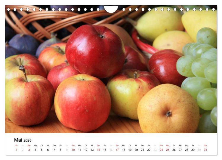 Produktbild: Alte Apfelsorten (Wandkalender 2026 DIN A4 quer), CALVENDO Monatskalender