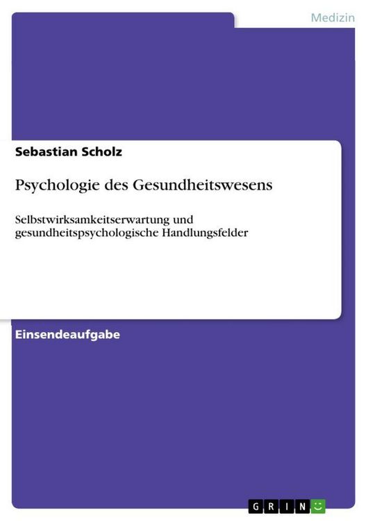 Produktbild: Psychologie des Gesundheitswesens