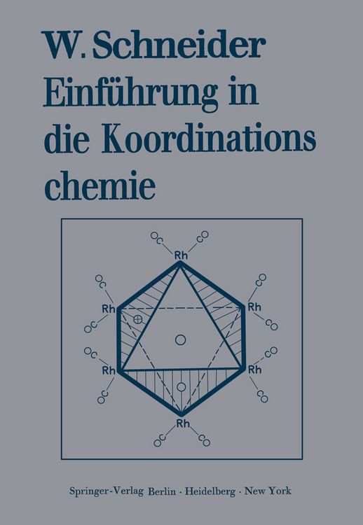 Produktbild: Einf&uuml;hrung in die Koordinationschemie