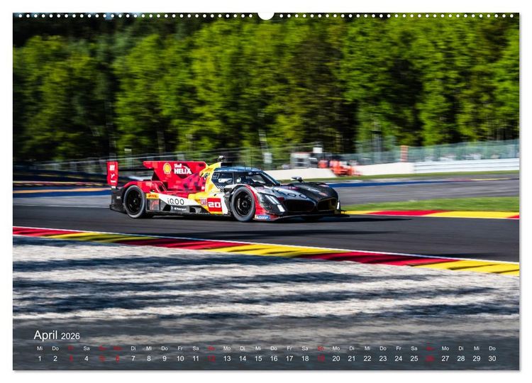 Produktbild: Motorsport aus M&uuml;nchen (hochwertiger Premium Wandkalender 2026 DIN A2 quer), Kunstdruck in Hochglanz