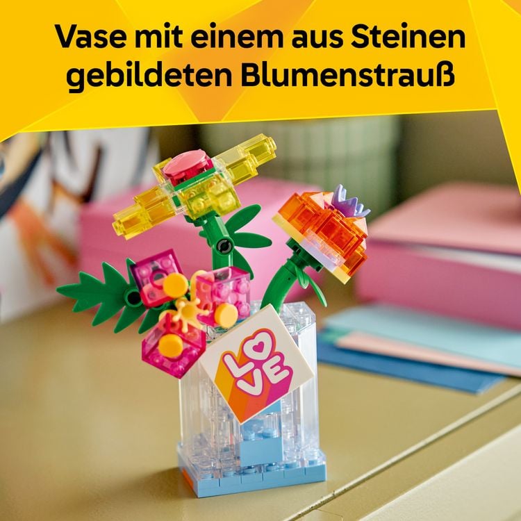 Produktbild: LEGO Creator 3-in-1-Set 31383 Parf&uuml;mflasche mit Blumendeko