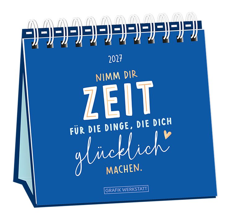 Produktbild: Tischkalender 2027 Nimm dir Zeit
