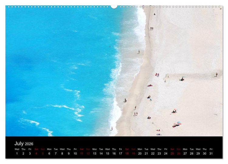 Produktbild: Kefalonia - Dreams of Greece (High Quality Premium Wall Calendar 2026 DIN A2 landscape),CALVENDO 12 Month Wall Calendar