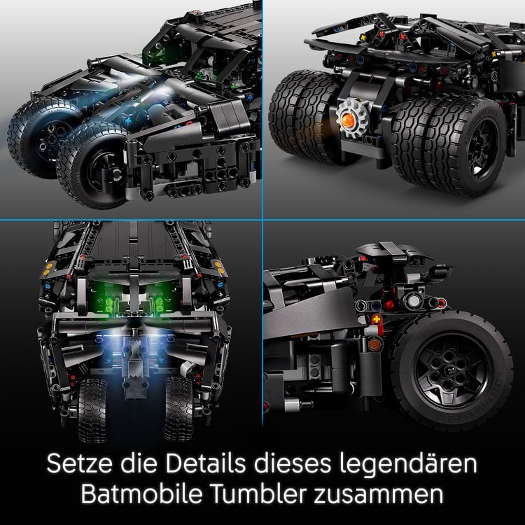 Produktbild: LEGO Technic 42239 Batmobile Tumbler, ferngesteuertes Auto f&uuml;r Fans von Batman ab 12 Jahren