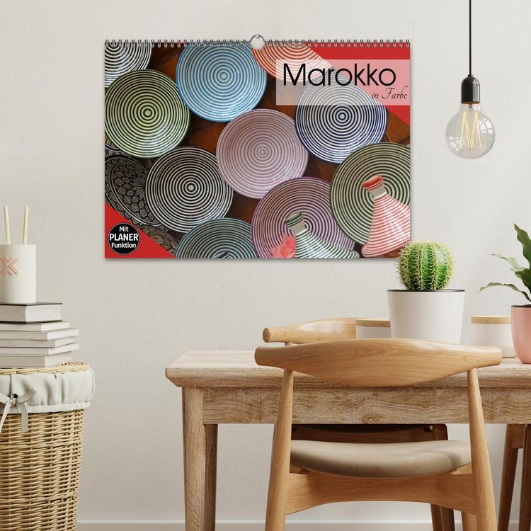 Produktbild: Marokko in Farbe (Wandkalender 2026 DIN A3 quer), CALVENDO Monatskalender