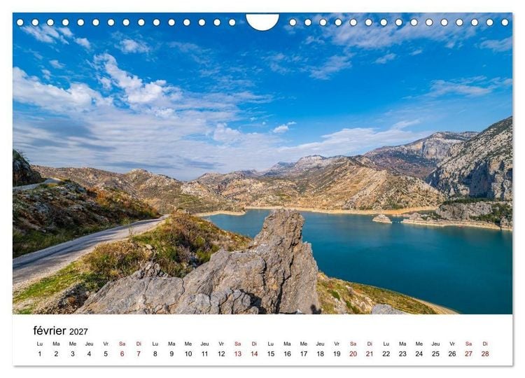 Produktbild: LA RIVIERA TURQUE Antiquit&eacute;. C&ocirc;te. Lumi&egrave;re. (Calendrier mural 2027 DIN A4 vertical), CALVENDO calendrier mensuel