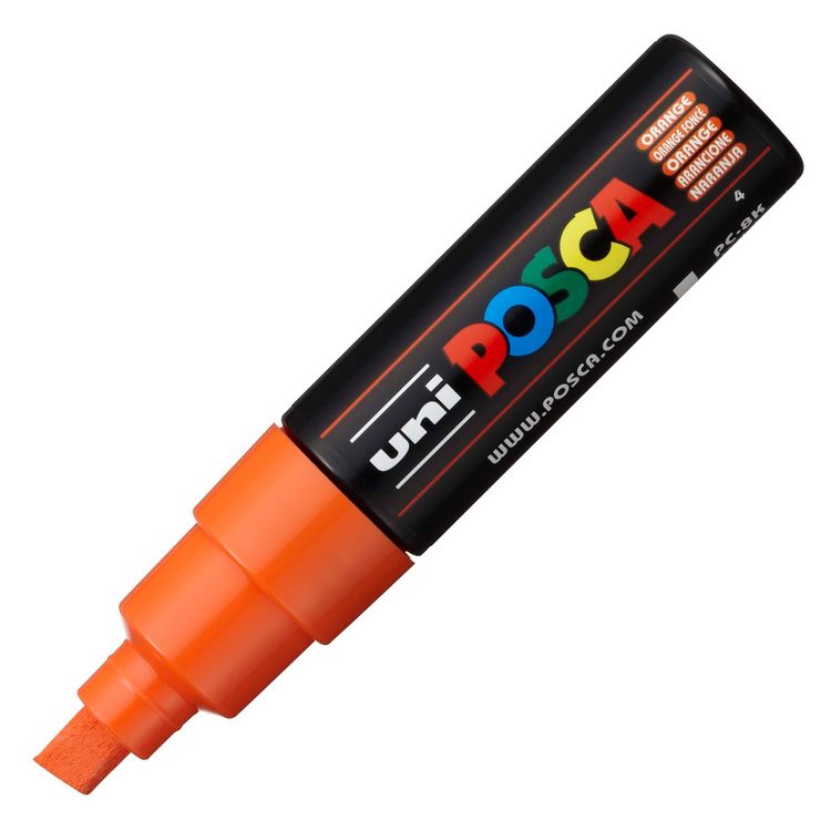 Produktbild: Faber-Castell uni POSCA Acrylmarker PC-8K 8mm orange