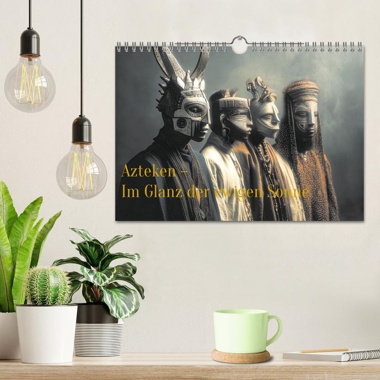 Produktbild: Azteken - Im Glanz der ewigen Sonne (Wandkalender 2027 DIN A4 quer), CALVENDO Monatskalender